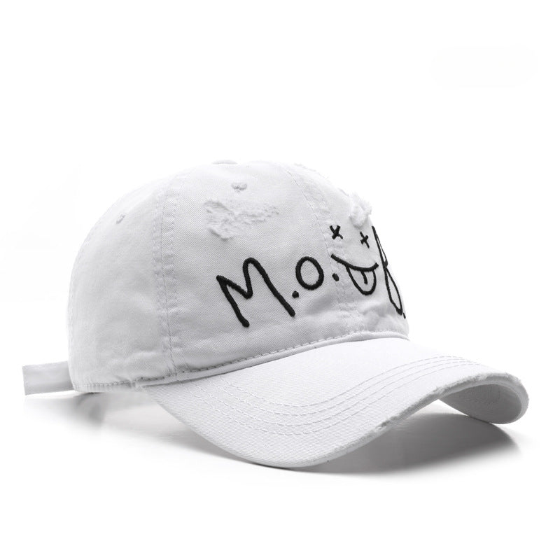 Wholesale Cotton Letter Embroidery Washed Baseball Cap